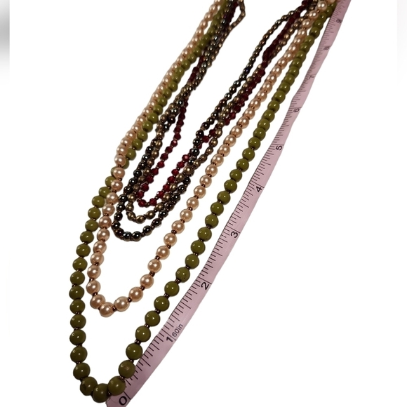 Layers of Beads Necklace - Picture 5 of 8